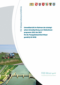Titel Umweltbericht Maßnahmenprogramm 2021 bis 2027 für die Flussgebietseinheit Weser