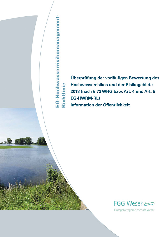 Überprüfung der vorläufigen Bewertung des Hochwasserrisikos